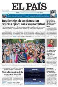 Lee más sobre el artículo Periódico  «El País»-España- Madrid