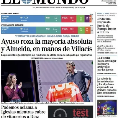Periódico  «El Mundo»-España- Madrid