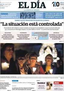 Lee más sobre el artículo Periódico  «El día» – la opinión de Tenerife