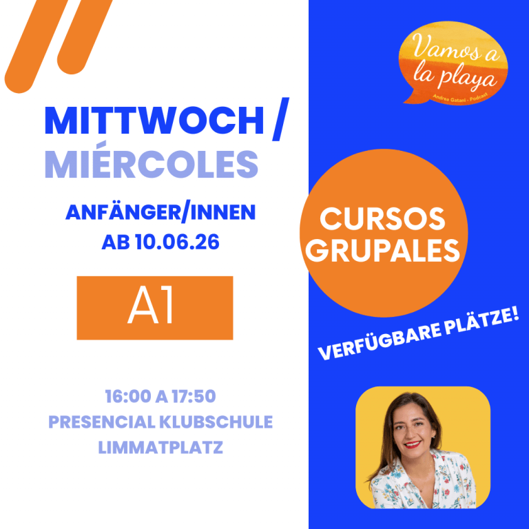 Curso: A1.1 - Miércoles - Limmatplatz