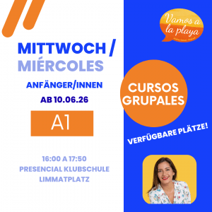 Curso: A1.1 – Miércoles – Limmatplatz