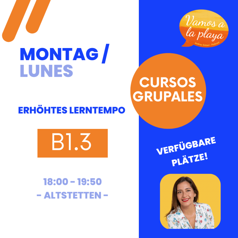 Curso B1.3- Erhöhtes Tempo - Altstetten