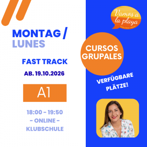 Kurs: Fast Track A1 – Montag – Online-