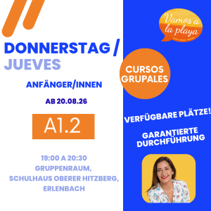 Kurs: Donnerstag A1.2 – Erlenbach